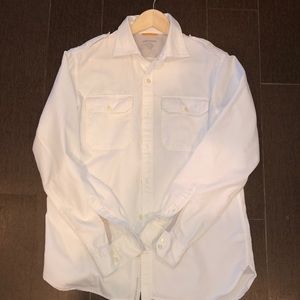 Banana republic military button down shirt